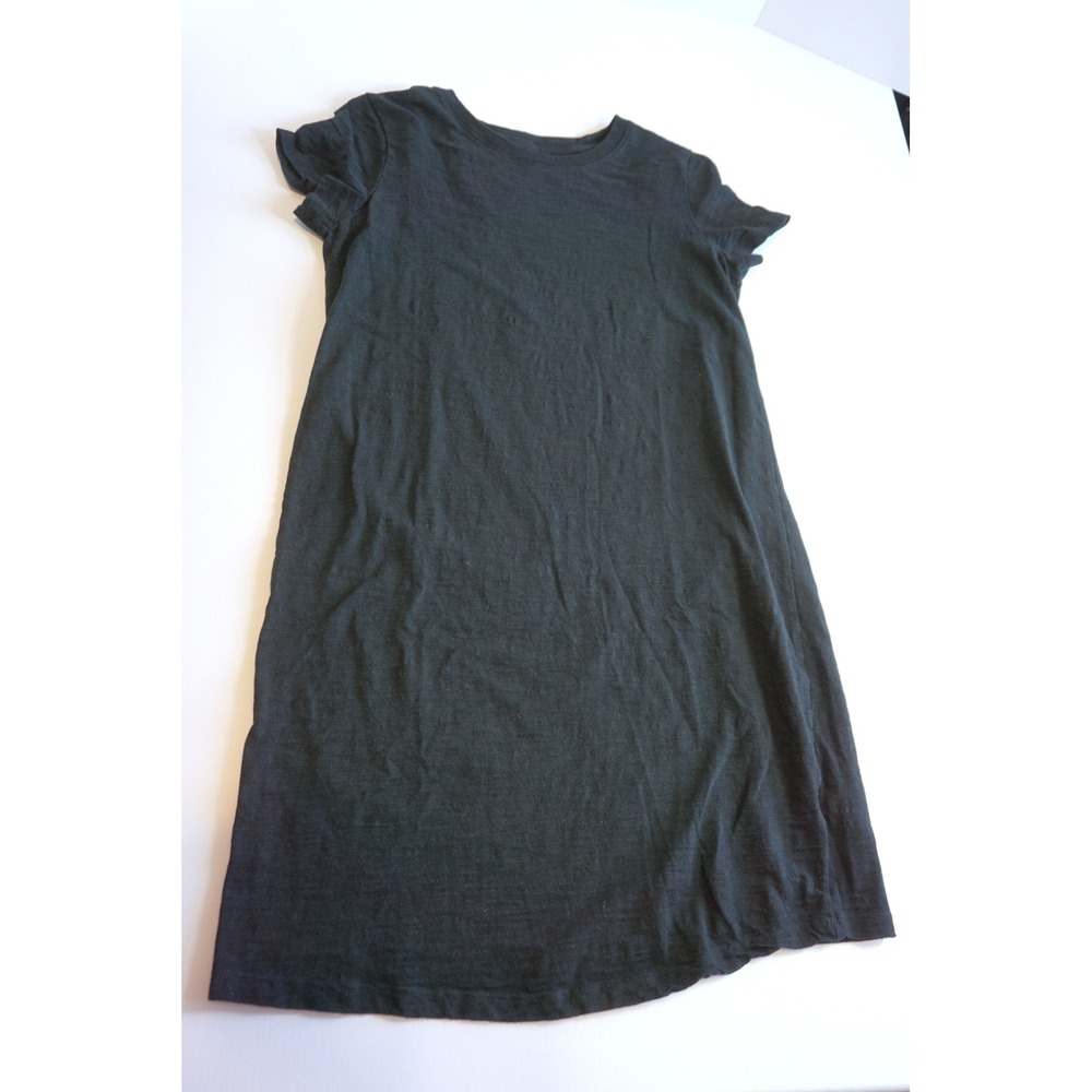 Universal Thread Black Cotton Short Sleeve T-Shirt Dress Small - Picture 2 of 9